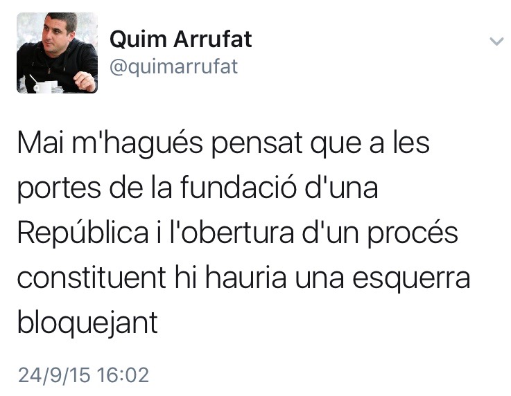 Quim Arrufat, 2015
